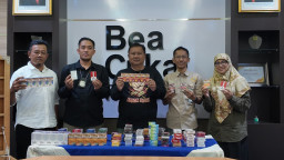 Satpol PP Kota dan Bea Cukai Amankan 3.412 Batang Rokok Ilegal Dalam Operasi Gabungan
