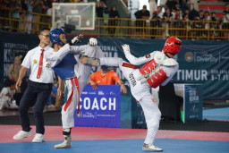 1.232 Atlet Ramaikan Kejuaraan Taekwondo di  Kota Kediri