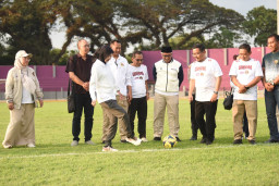 Gerindra Cup 2026 KU 17 Dibuka, Mbak Wali : Lahirkan Atlet Sepak Bola Berprestasi