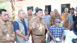 Salurkan 22.080 Kilogram Beras dan 4.516 Liter Minyak Goreng di Begadung