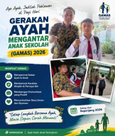 Gerakan Ayah Mengantar Anak di Hari Pertama Sekolah 2026