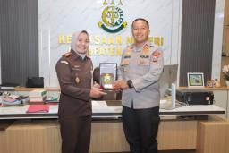 Polres Kediri dan Kejari Kabupaten Kediri Perkuat Penegakan Hukum