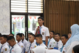 70 Calon Paskibraka Kota Kediri Ikuti Tantingan