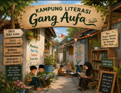 Muktamar NU ke-35 Diramaikan Kampung Literasi
