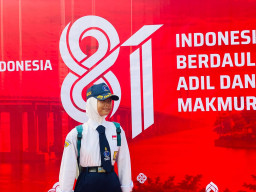 Bangga, Nisa Dua Kali Jadi Petugas Aubade