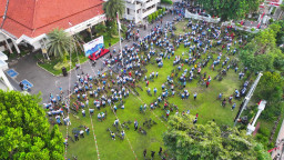 Funbike Jamnas 2 MGS di Kediri Diikuti 1.400 Peserta