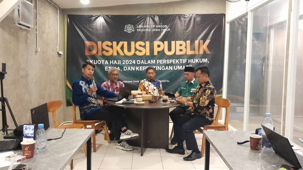 Diskusi Publik yang Digelar LBH GP Ansor Jatim. (Istimewa)
