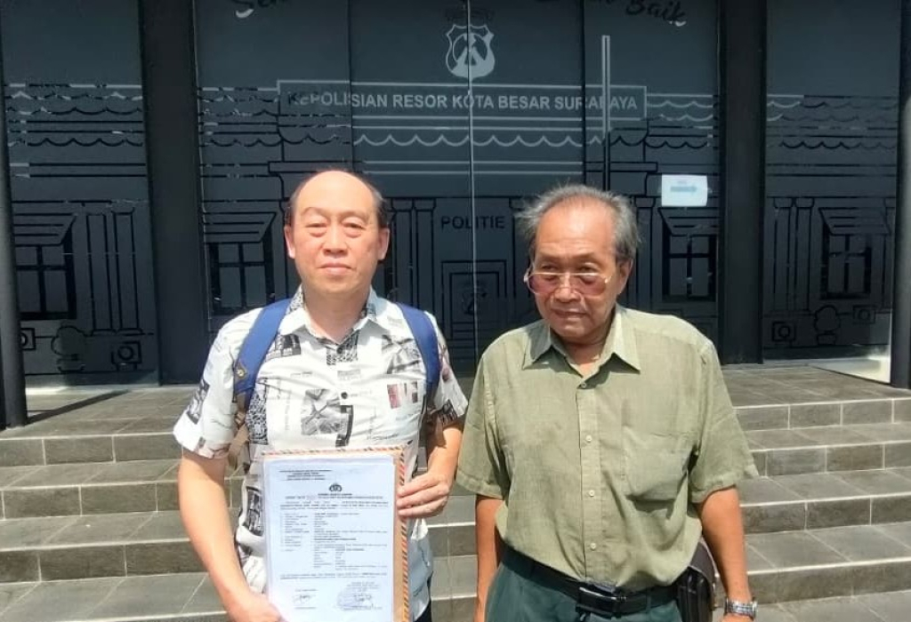 Hartono Lidianto (kiri) dan Mulyanto Wijaya (kanan)