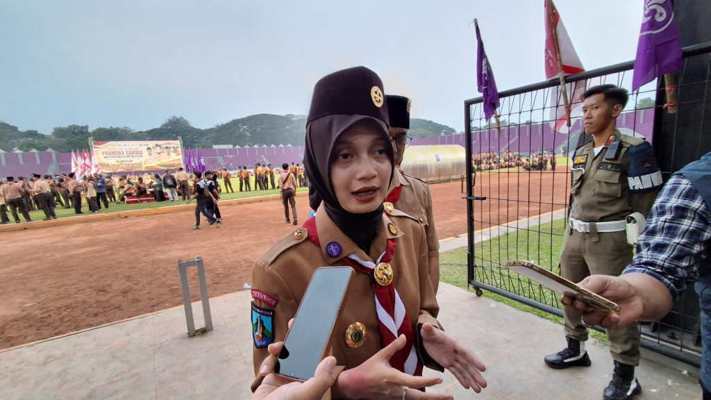 ​Wali Kota Kediri, Vinanda Prameswati.(dok/Budi Arya)