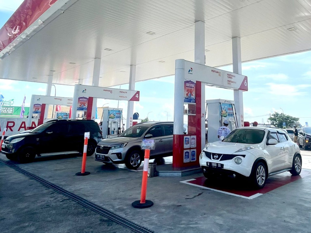 SPBU Pertamina menjamin ketersediaan BBM di Jawa Timur. DUTA/ist