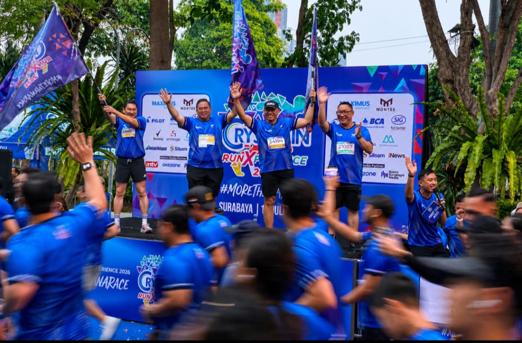 Pelari Surabaya dilepas dari Balaikota Surabaya, Minggu (19/7/2026). FOTO/ist