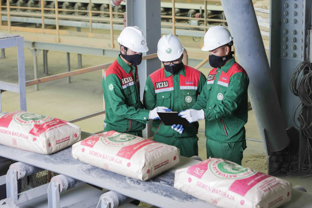 Area packer di pabrik semen terintegrasi milik SIpG Group di Baturaja, Kabupaten Ogan Komering Ulu, Sumatra Selatan. FOTO/ist