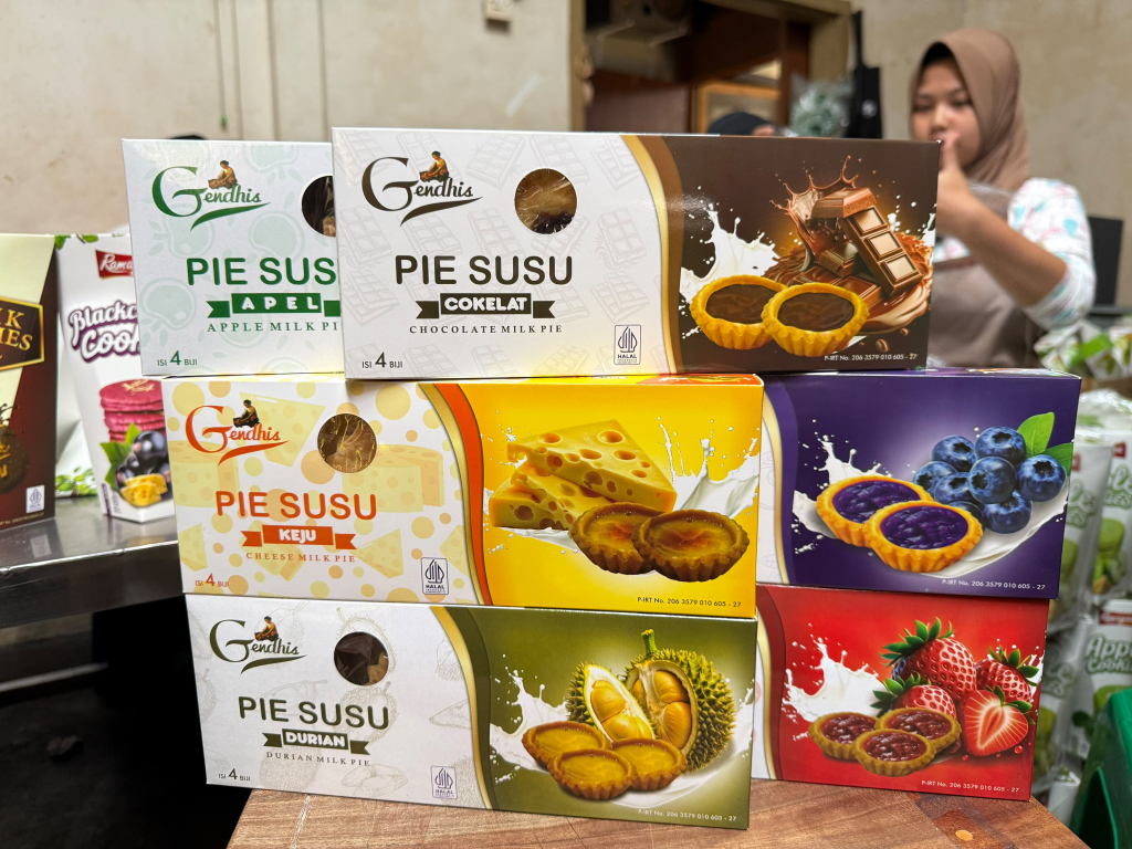 Pie Susu Gendhis, usaha olahan inovasi apel otentik milik ibu Titik Triwahyuni yang berlokasi di Jl. Jeruk No. 4, Bumiaji, Kec. Bumiaji, Kota Batu. (dok/harianduta.id)