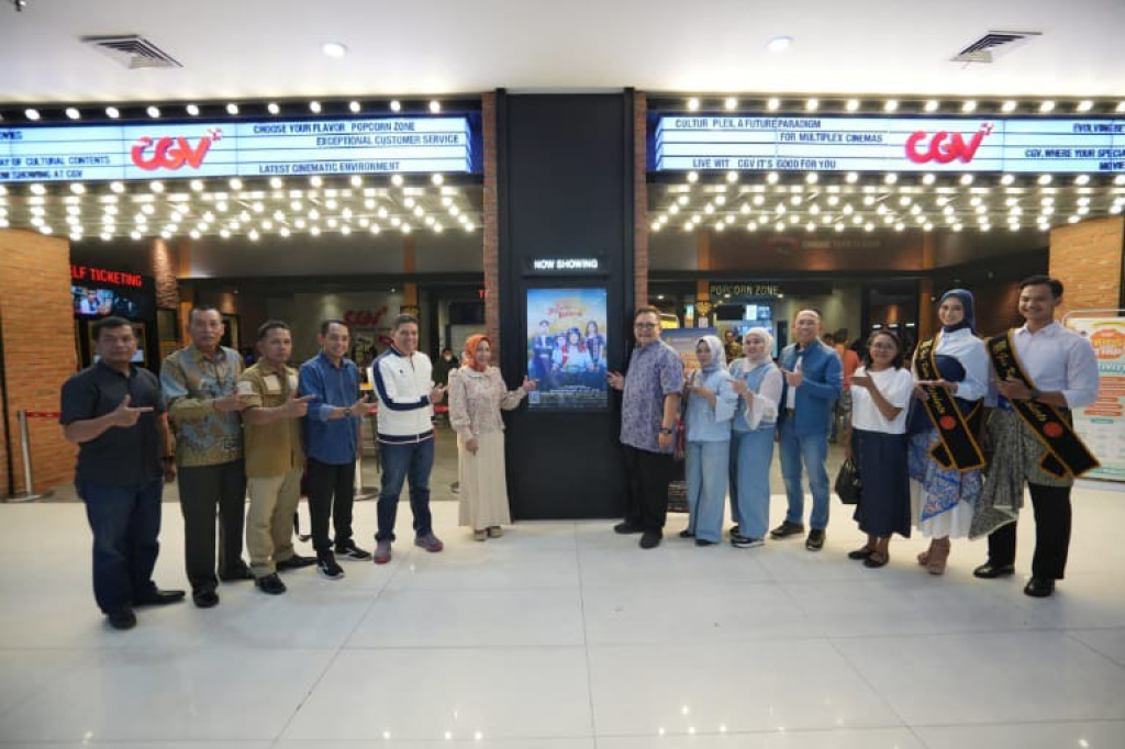 Gala premiere ini dihadiri Ning Ita, Wakil Wali Kota Cak Sandi, jajaran Forkopimda Kota Mojokerto, dan sejumlah petinggi Pemkot Mojokerto. DUTA/YUSUF W