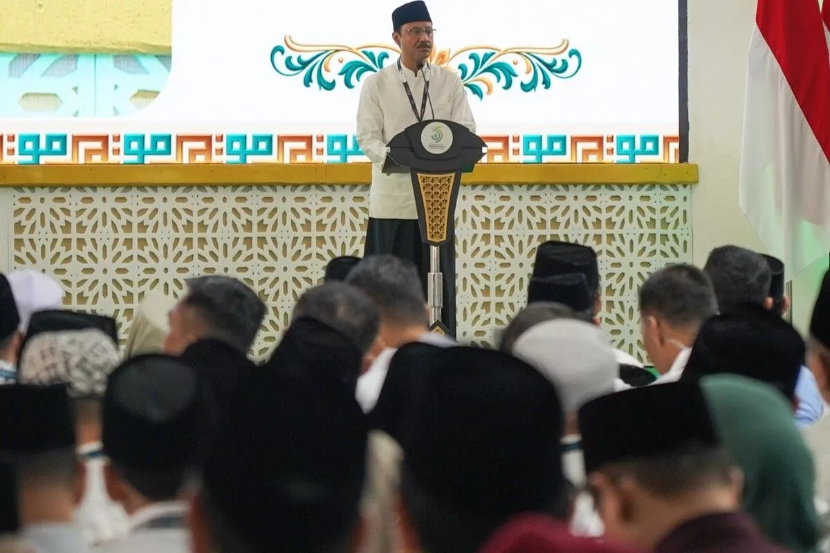 Ketua Organizing Committee (OC) Muktamar ke-35 NU KH Mochammad Saefullah Yusuf (Gus Ipul)