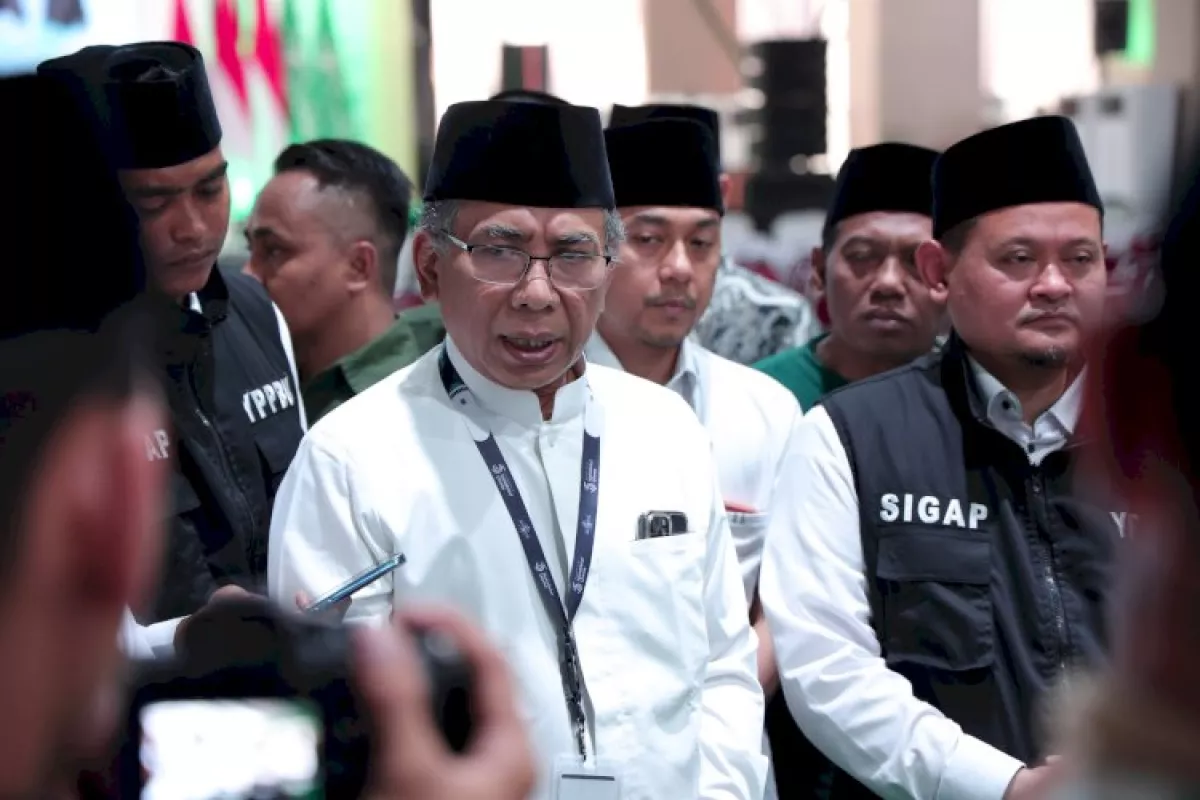 Gus Yahya Redam Ketegangan Muktamar, Minta Pendukung Gus Yusuf Tenang