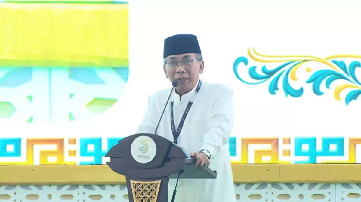 etua Umum Pengurus Besar Nahdlatul Ulama (PBNU) KH Yahya Cholil Staquf atau Gus Yahya