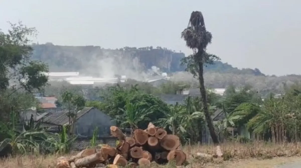 Keluhkan Sebaran Polusi Debu Dolomit